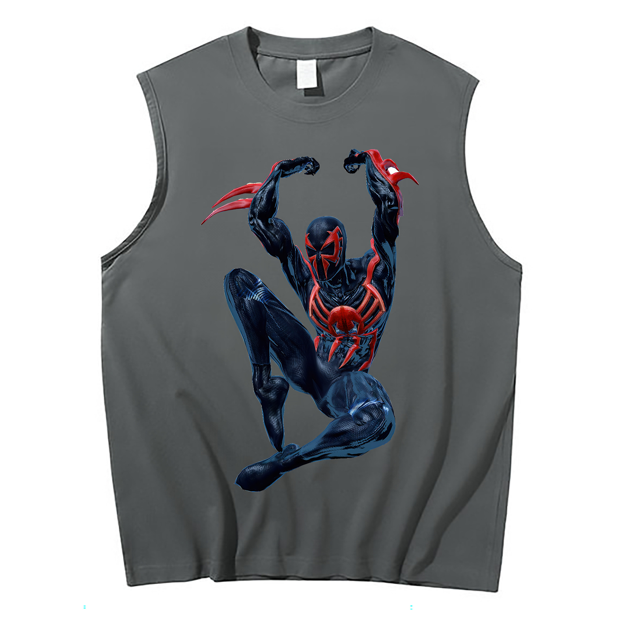 Spider Man スパイダーマン コットン100％タンクトップ（フロントプリント）